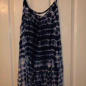 Torrid - Blue flowy top